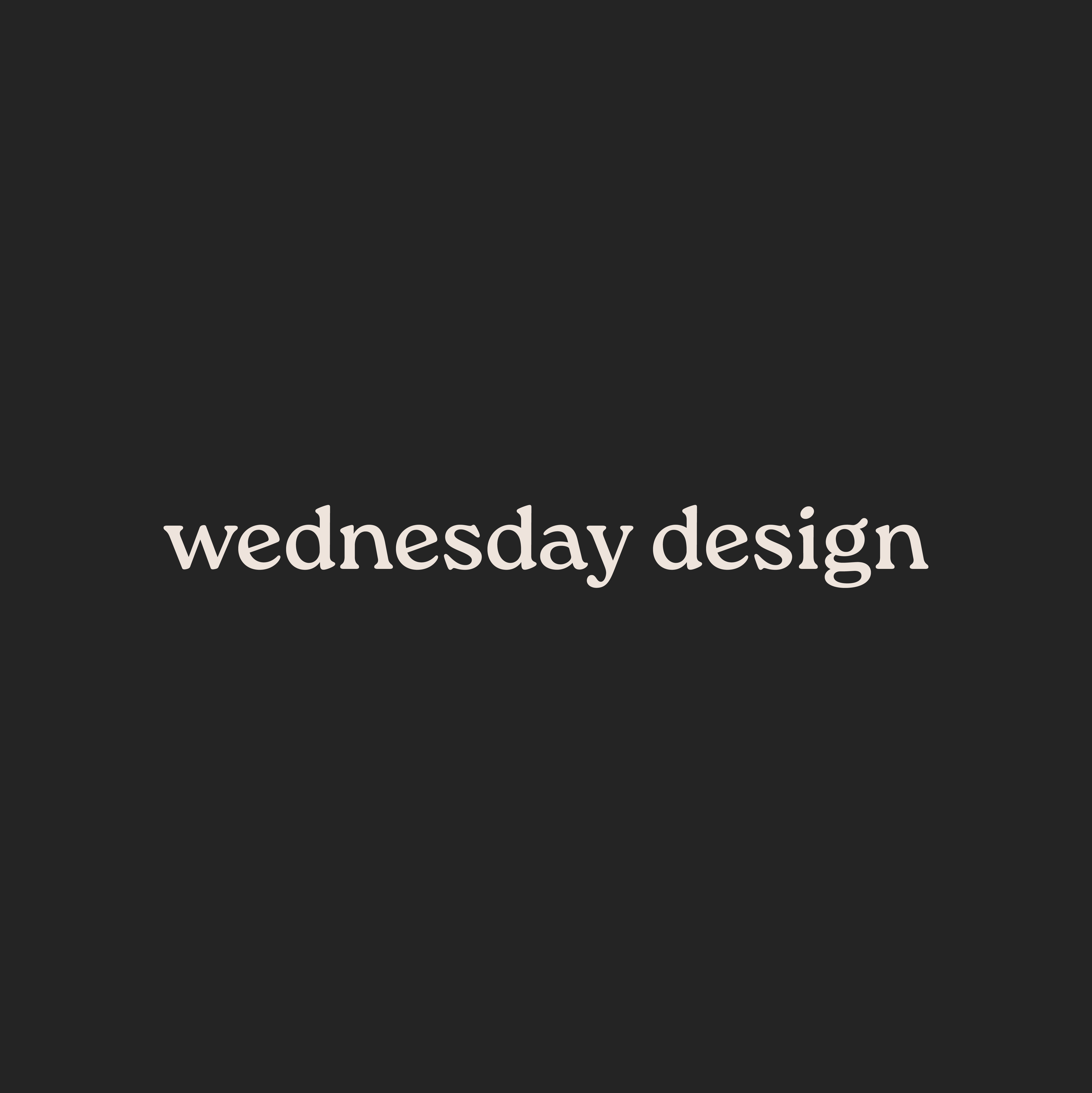 wednesday design